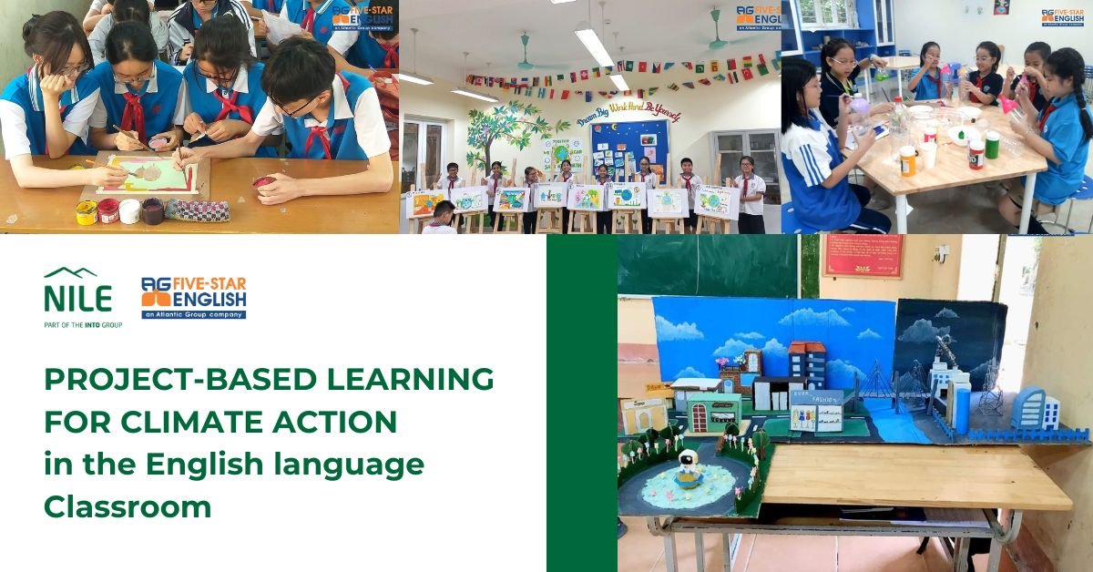 Bộ kit tài nguyên “The Project-based learning for climate action” được biên soạn bởi NILE (Anh) và Atlantic Five-Star English