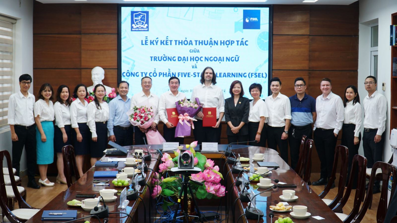 FSEL ký kết thỏa thuận hợp tác với Trường Đại học Ngoại ngữ, Đại học Quốc gia Hà Nội
