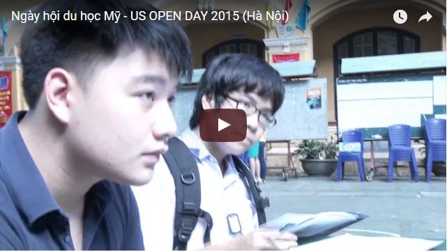 Ngày hội du học Mỹ - US OPEN DAY 2015 (Hà Nội)
